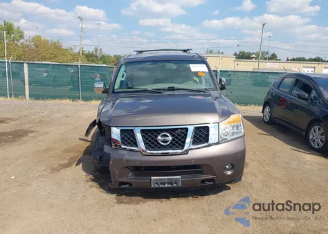 2015 Nissan Armada Platinum из США, поврежденный, VIN 5N1BA0NF2FN619791